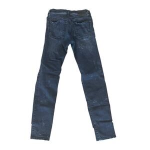 r13 high rise skinny denim jeans in orion black 26